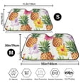 thumbnail image 3 of Uemuo Hawaiian Pineappl Pattern Accordion Car Windshield Sun Shade, Foldable Reflective Sun Visor for Car, Reflector Windshield Sunshade-Medium, 3 of 7
