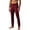 Red@GC@, variant on CONZONE Men's Suit Pants Slim Fit Dress Pants for Men Trendy Buttons Solid Casual Formal Business Pant With Pockets