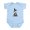 Sky Blue, variant on CafePress - Witchy Westie Infant Bodysuit - Baby Light Bodysuit, Size Newborn - 24 Months