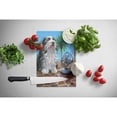 thumbnail image 2 of Carolines Treasures PPP3019LCB Bearded Collie Cool Summer Glass Cutting Board Large, 12H x 16W, multicolor, 2 of 2