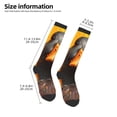 thumbnail image 2 of JUNZAN Chaussettes Hautes Colorées Motif Canard Amusant et Original, 2 of 6