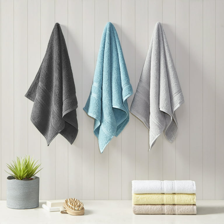 Home Decorators Collection Turkish Cotton Ultra Soft Charcoal Gray 6-Piece Bath  Sheet Towel Set 6pcshhchr - The Home Depot