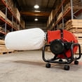 thumbnail image 4 of Yiwa Horizontal Woodworking Dust Collector, Features Collection Bag and Mobile Base, Compact Design Suited for Professional and Home Workshop Environments, 4 of 7
