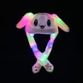 thumbnail image 3 of Kids Party Cartoon Hats Fashion Plush Moving Rabbit Ears Hats Sweet Cap, 3 of 6