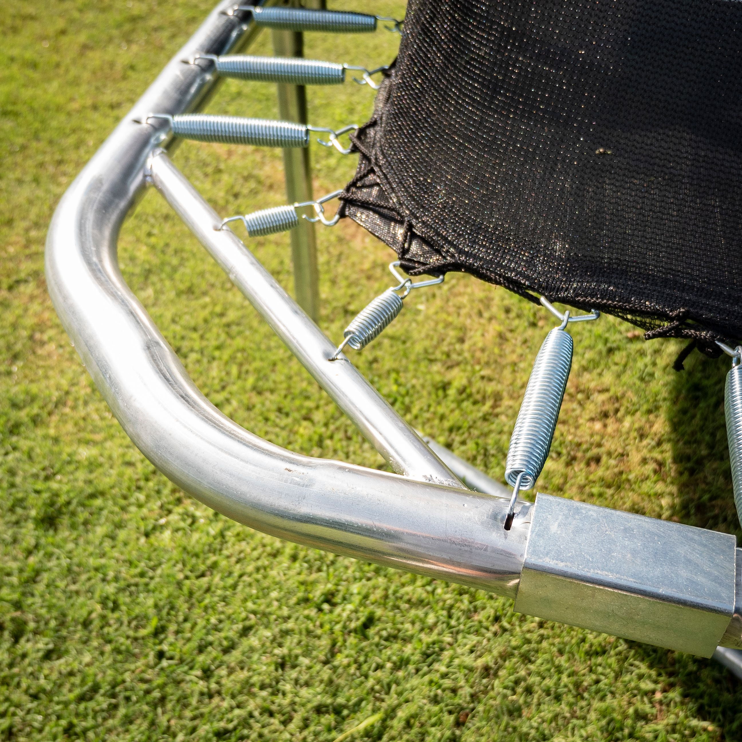 Buy Jumpking Rectangle 10' x 15' Trampoline, with 2 Basketball Hoops