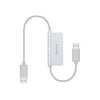 Belkin Switch-to-Mac Cable - Direct connect adapter - USB 2.0 - USB 2.0 - white