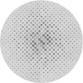 thumbnail image 1 of Ahgly Company Machine Washable Indoor Round Transitional Platinum Gray Area Rugs, 3' Round, 1 of 7