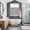 Gray Blue, variant on Vintage Spring Floral Kitchen Curtains Window Panels, Farmhouse Flowers Blue Vintage Insulated Window Treatment Curtain, Grommet Curtains for Bedroom/Living Room/Bathroom, 2 Piece 52"Wx63"L