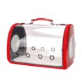 thumbnail image 3 of Bolsa de transporte para gatos, transparente, para salir, portátil, para coche, transpirable, para gatos, mochila para mascotas, mensajero portátil para gatos y perros, 3 of 5