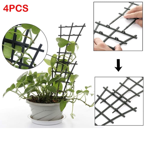 Vaidha Plant Vines Climbing-Garden Plastic Mini Potted Support HOT