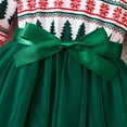thumbnail image 7 of yocbz Toddler Christmas Dress Toddler Infant Girl Christmas Dress Buffalo Plaid Tulle Tutu Skrit Princess Dress Xmas Clothes Outfit for Kids White,Size for 2-3 Years, 7 of 7