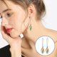 thumbnail image 3 of Juego de pendientes retro hechos a mano, varias juntas para pendientes, cuentas, accesorios de material para colgantes, juego de conchas, 3 of 4