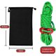 thumbnail image 2 of 8 reflective tent ropes, lightweight tent guide ropes with aluminum flower turnbuckles, 13 feet, backpack awning tent, 2 of 5