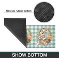 thumbnail image 6 of Sunflower Kitchen Decor Rug Set 2 Pieces Waterproof Runner Rugs Washable Apply to Kitchen Sink or Laundry, Sunflower Decorations Indoor Floor Mat 17"x47"+17"x30", 6 of 6