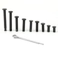thumbnail image 4 of 90Pcs Flat Head Dowel Pins 90Pcs M5 Cotter Pins With Storage Box Fastener Installation Accessories, 4 of 8