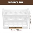 thumbnail image 3 of Egg Container 3-layer Egg Holder Egg Tray Egg Storage Rack for Refrigerator, 3 of 3