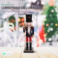thumbnail image 3 of Cascanueces de Navidad Adorno de madera para mesa de Navidad, 3 of 6