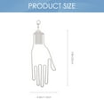 thumbnail image 2 of FENGGUIQU 2-Pack White Golf Glove Hangers with Practical Buckle Clip Design for Home and Outdoor Use, 2 of 7