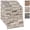 rock-20PCS, variant on 3D Wall Panels Light Red 20PCS Self-Adhesive Faux Brick Wallpaper
