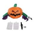 thumbnail image 2 of Decoración de Fantasmas Infles de Halloween, 1,2 M IP44, Impermeable, Decoración de Césped para Jardín, Fiesta en el Patio, Con Cable de Alimentació Largo, Cremallera, 2 of 7