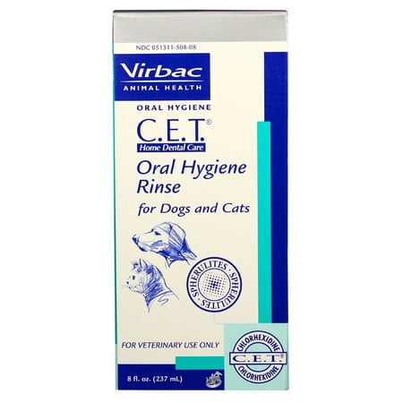C.E.T. Oral Hygiene Rinse for Dogs & Cats (8 oz)