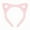 Pink, variant on Decorative Hair Band Beast Ear Anime Hairhoop Girls Winter Headpiece Women Gift