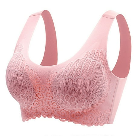 

Women Wireless Contour Bra Breathable Underwear Seamless Push Up Sports Yoga