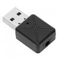 thumbnail image 3 of Adaptador de audio inalámbrico, transmisor receptor Bluetooth USB5.0 Transmisor receptor Bluetooth para automóvil Adaptador Bluetooth Construcción robusta, 3 of 8