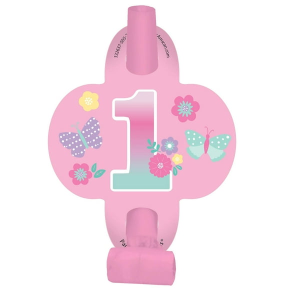 Butterfly Garden 1st Birthday Blowouts (8ct)