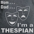 thumbnail image 3 of CafePress - ACTOR/ACTRESS/THESPIAN Women's Dark T Shirt - Women's Traditional Fit Dark T-Shirt, 3 of 4