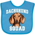 thumbnail image 3 of Inktastic Dog Dachshund Squad Boys or Girls Baby Bib, 3 of 4