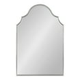 thumbnail image 6 of Kate and Laurel Leanna Modern Arched Wall Mirror, 20 x 30, Silver, Stunning Glamorous Decorative Mirror with Arch Shape and Soft Scallops and Slim Frame, 6 of 8