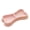 Pink, variant on Double Pet Bowl for Cats and Dogs Macaron Colored Bone Shaped Food and Water Feeder Dish Non-Skid Dual Portions Feeding Utensil for Small to Medium Sized Pets - Blue