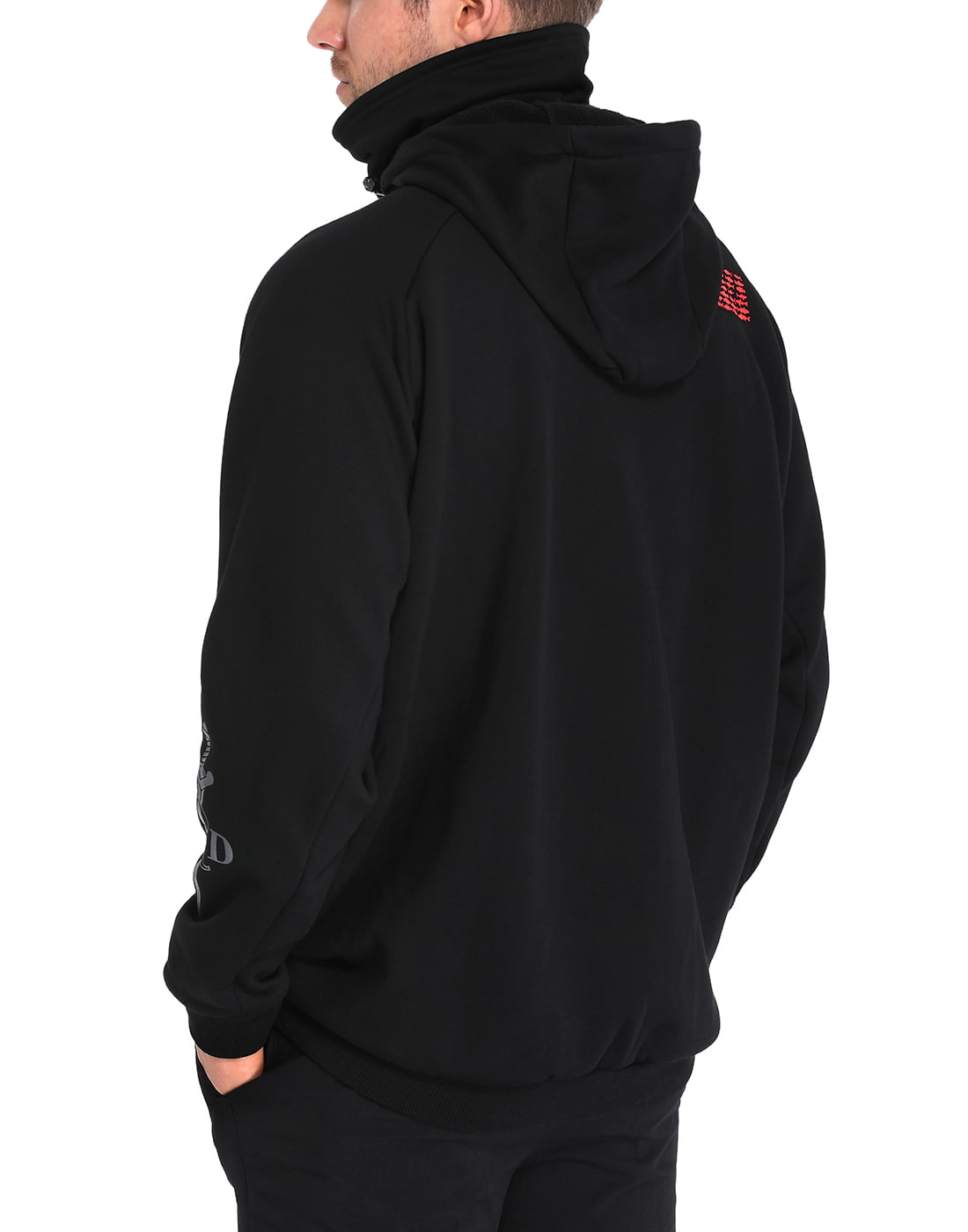 LRD Fleece Hoodie with Mask for Men Built in Gaiter Tactical