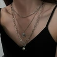thumbnail image 3 of New Korean Version Ins Harajuku Street Hip Hop Multilayer Trend Necklace for Fashion Lovers, 3 of 7
