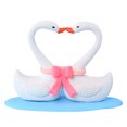 thumbnail image 1 of Estatuilla de decoración Cisne Amor Wosthever Resina blanco, 1 of 6