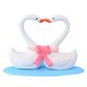 thumbnail image 1 of Estatuilla de decoración Naiovety Cisne Amor Animal Resina Simulación Blanco HA077361-03, 1 of 6