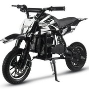 MotoTec DB-01 50cc 2-Stroke Kids Gas Dirt Bike Black