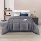 thumbnail image 2 of Edredón Duvet Con Relleno Matrimonial Elefantito  Gris Ultra Suave, 2 of 5