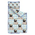 thumbnail image 2 of Pug with Crown Toddler Nap Mats for Kids Preschool,Sleeping Mat Bag or Kids,Toddler Sleeping Bag,Toddler Nap Mat or Daycare, 2 of 6