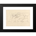 thumbnail image 2 of Spencer Frederick Gore 18x14 Black Modern Framed Museum Art Print Titled - Cave of the Golden Calf; Study for Decorative Panel, Worshippers (1912), 2 of 5