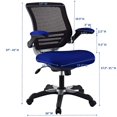 thumbnail image 3 of Modway Chaise de Bureau avec Dossier et Siège en Maille, 3 of 5