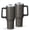 Black, variant on Modern 40oz Tumbler– Stainless Steel Insulated Tumbler with Handle and Straw, Large Capacity Travel Cup for Hot & Cold Drinks