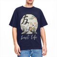thumbnail image 1 of Camisetas de algodón para hombre, de Peanuts, Snoopy, Charlie Brown, Woodstock, amigos, camisetas de verano, ropa de calle, camisetas de manga corta, 1 of 5