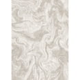 thumbnail image 6 of BERTHMEER 3'x5' Small Abstract Washable Area Rugs for Bathroom Bedroom Entryway Kitchen Rugs Non Slip Modern Dorm Office Contemporary Distressed Rugs,Beige, 6 of 7