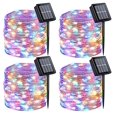 thumbnail image 1 of Guirnalda de luces solares QITONG, paquete de 4, multicolor, 10 m, 100 LED, 1 of 9