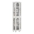 thumbnail image 7 of 22.00 Inch Tall Corner Display Cabinet with Glass Doors and Elegant Curved Design - White, 7 of 7