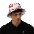 thumbnail image 4 of Balery Fire Truck Sombreros para el sol para hombre y mujer, sombrero de pescador con UPF 50+, 4 of 6