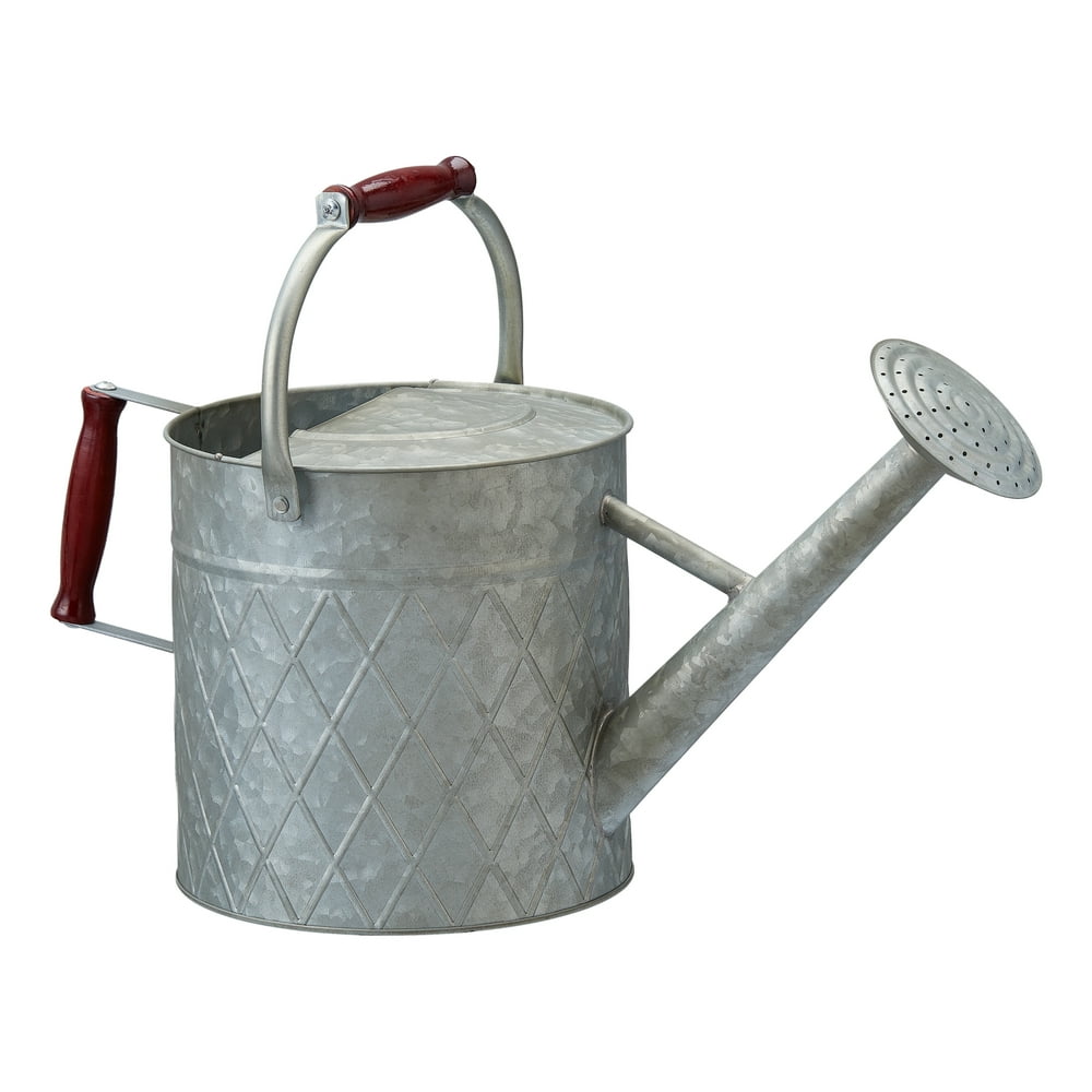 Better Homes & Gardens 1.7 gallon Galvanized Metal Watering Can