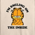 thumbnail image 3 of Garfield - Smiling On The Inside - Women's Lightweight French Terry Long Sleeve Shirt, 3 of 5